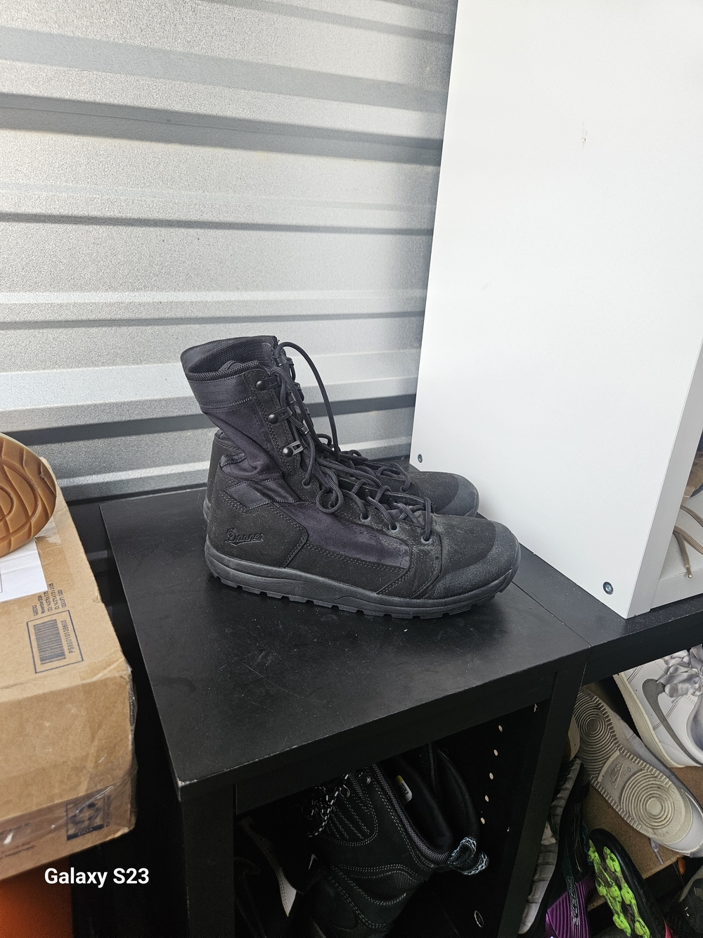 Danner Black Men's Tactical Lace-Up Boots